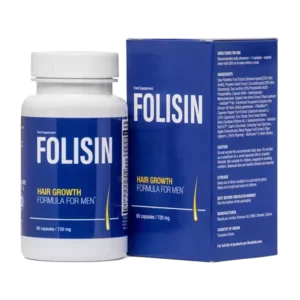 Folisin capsules anti-chute de cheveux pour hommes
