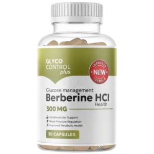 Glyco Control Plus Berberine HCl capsules pour réguler la glycémie