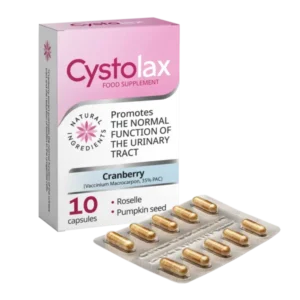 Cystolax capsules pour la cystite